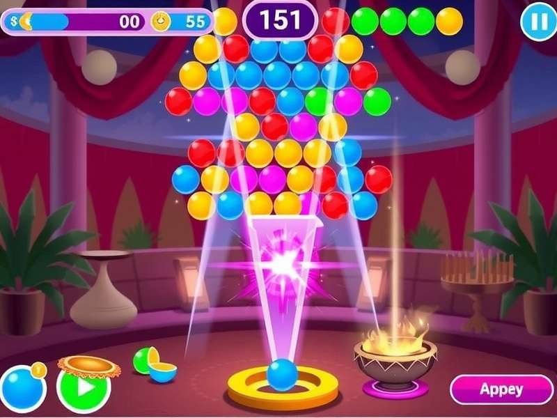 Bolly Ball Blast Gameplay Screenshot